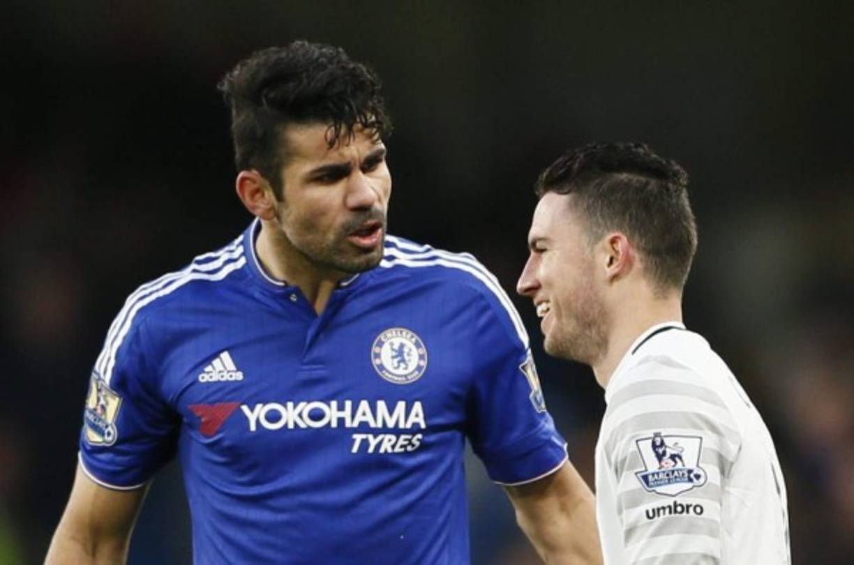 Diego Costa. El delantero hispano brasileño del Chelsea es otro que genera odio en propios y extraños por sus jugadas y actos malintencionados dentro del campo.