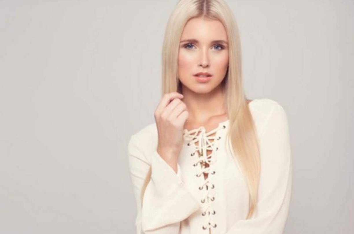 Gartmann es una bella modelo de Alemania.