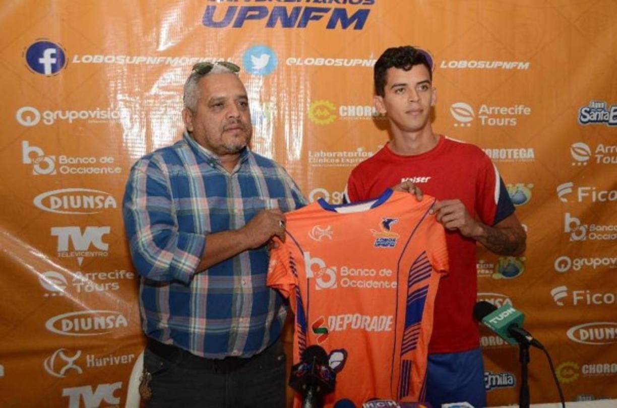 Erick Peña: El lateral zurdo es nuevo jugador de la UPN. Ha jugado en Juticalpa y Honduras Progreso.
