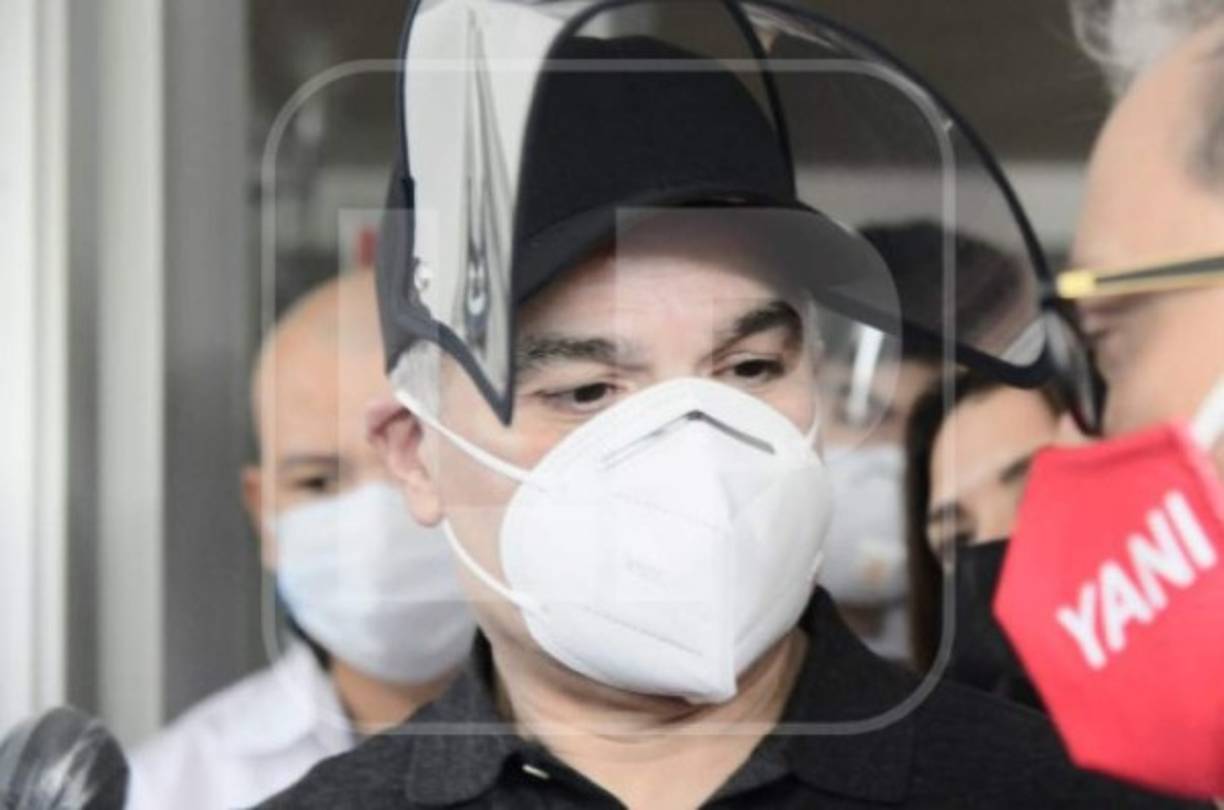 Yani Rosenthal fue recibido en el aeropuerto Ramón Villeda Morales.