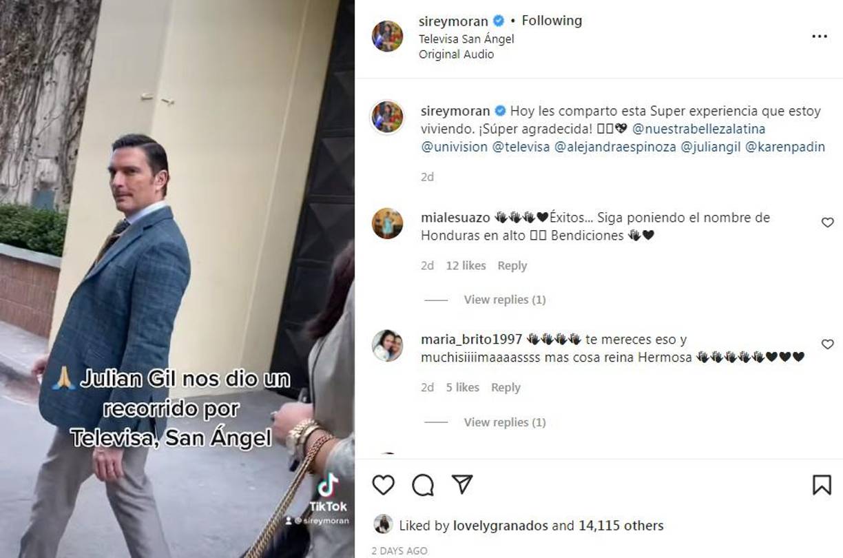 “¡Súper agradecida!”: Sirey Morán ya está en México para prepararse en Televisa