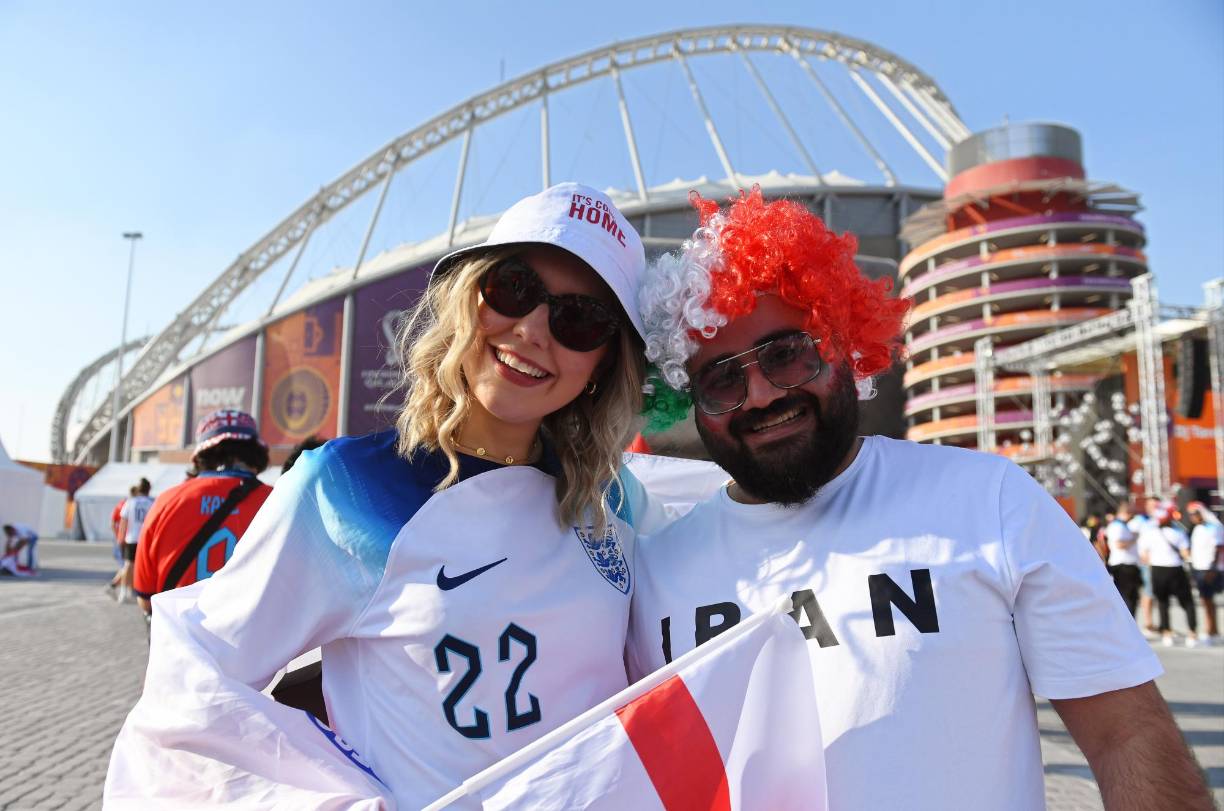 Los ingleses armaron una fiesta por el juego de su amada selección.