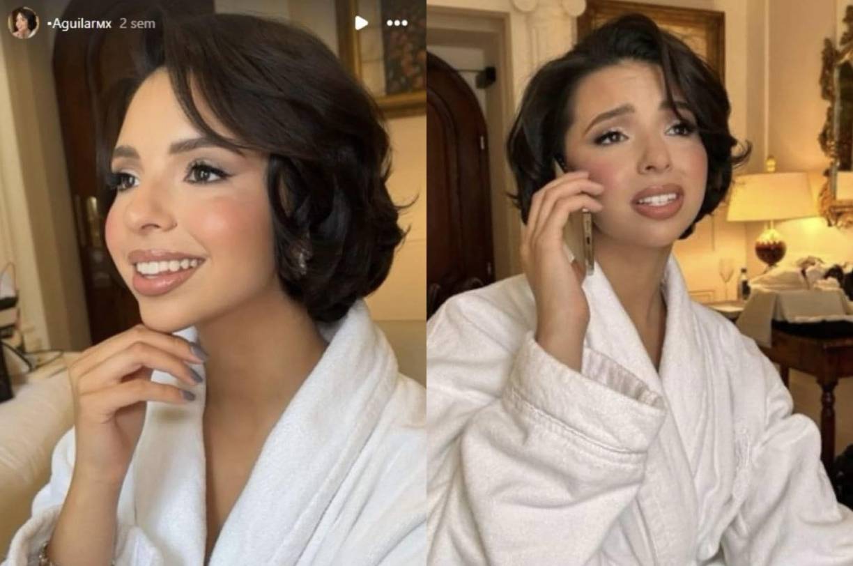 A solo unos días que se oficializará la relación sentimental entre los cantantes mexicanos Ángela Aguilar (20) y Christian Nodal (25), se fortalece el rumor de que la pareja contrajo nupcias a finales del mes de mayo en Roma, Italia. Un experto en maquillaje de novias publicó imágenes del “look” que la joven usaría el día de su enlace con el intérprete de “Adiós amor”.