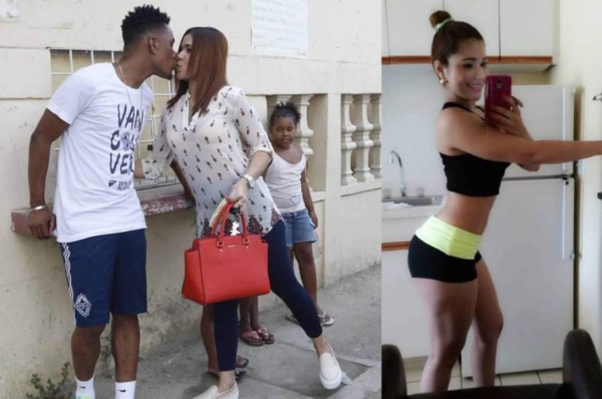 Deybi Flores: El centrocampista hondureño tiene como pareja a la bailarina Cecilia Landa.