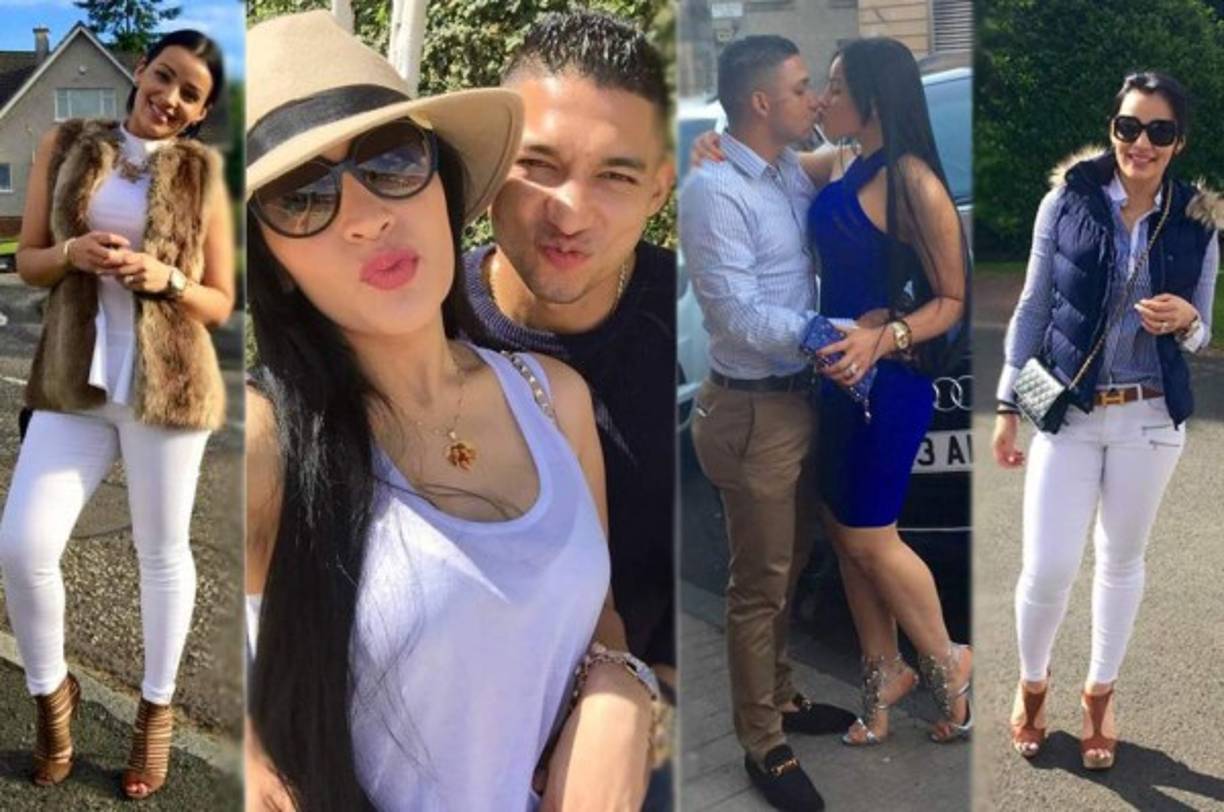 Virginia Varela es la hermosa catracha y esposa del defensor hondureño Emilio Izaguirre, lateral izquiero de la Bicolor y que juega en el Celtic de Escocia.