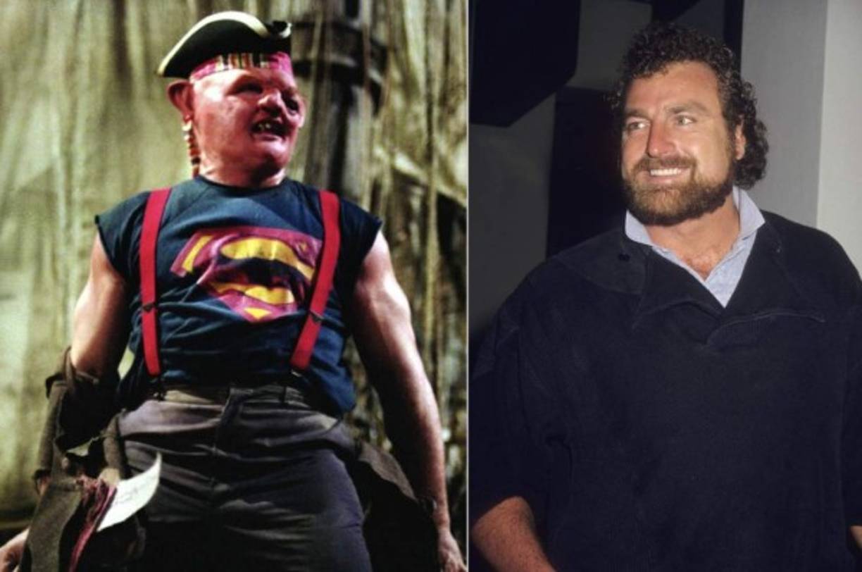 Sloth: El famoso jugador de Rugby, John Matuszak alcanzó la fama al interpretar al personaje del monstruo con un buen corazón que devoraba chocolates en la película de 1985 “Los Goonies”.<br/>