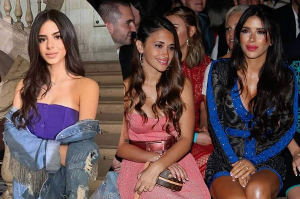 Antonella Roccuzzo, esposa de Lionel Messi, y su gran amiga Daniella Semaan, mujer de Cesc Fábregas, brillaron en un desfile de moda en Barcelona, junto a otras WAGs. Una hermosa joven que las acompañaba llamó la atención de todos.