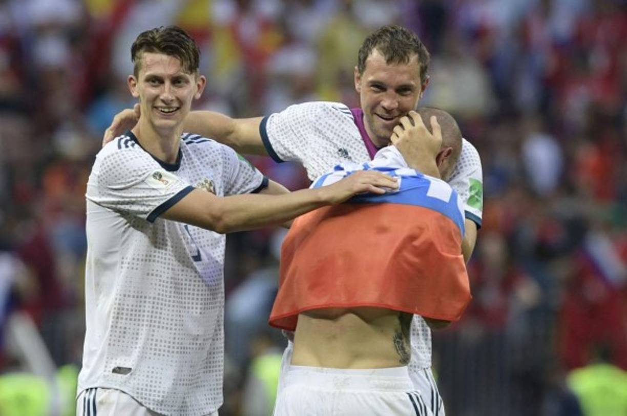 Rusia logró la hazaña y se metió a cuartos de final.