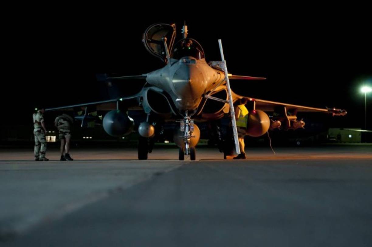 La Fuerza aérea francesa continúa bombardeando las posiciones del Estado Islámico en Irak.