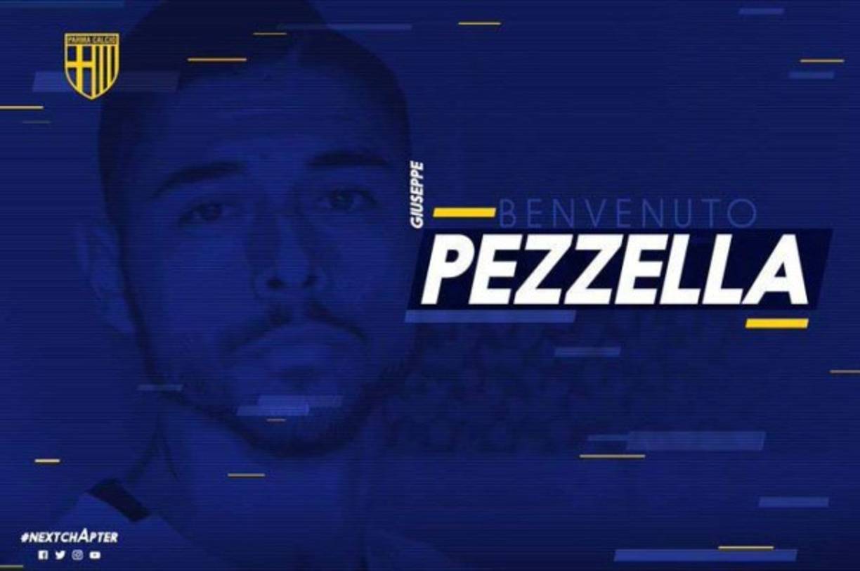 Giuseppe Pezzella: El Parma ha hecho oficial el fichaje del lateral izquierdo, llega procedente del Udinese.