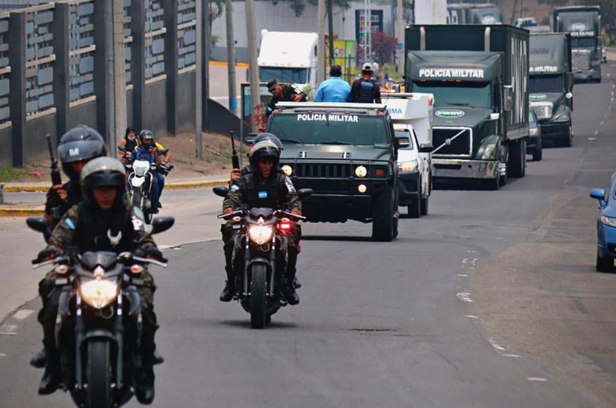 No obstante, FFAA no precisó la cantidad de efectivos de la PMOP que acompañan el operativo. 