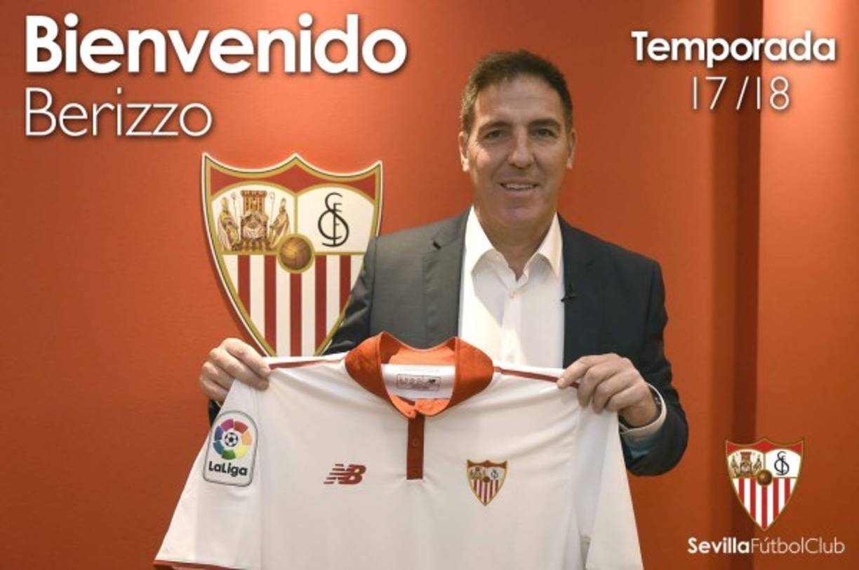 El técnico argentino Eduardo Berizzo ya ha sido presentado como nuevo entrenador del Sevilla. Y llega con muchas ganas al club. 'Mi reto es que el equipo siga ganando', ha dicho.