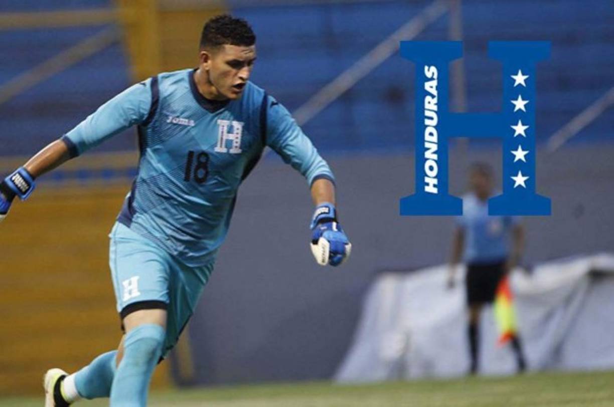 Harold Fonseca: El joven portero es uno de los que no fue convocado por Fabián Coito a la selección de Honduras.
