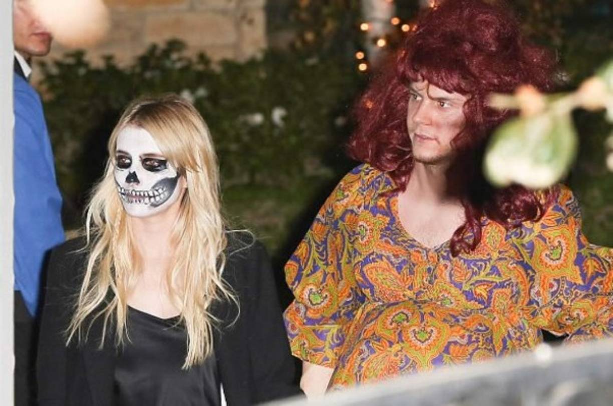 Emma Stone como La Catrina.