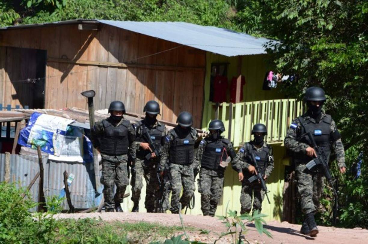 Elementos de la Policía Militar fueron mayoría en relación a la participación de otras fuerzas de seguridad del Estado durante el operativo.