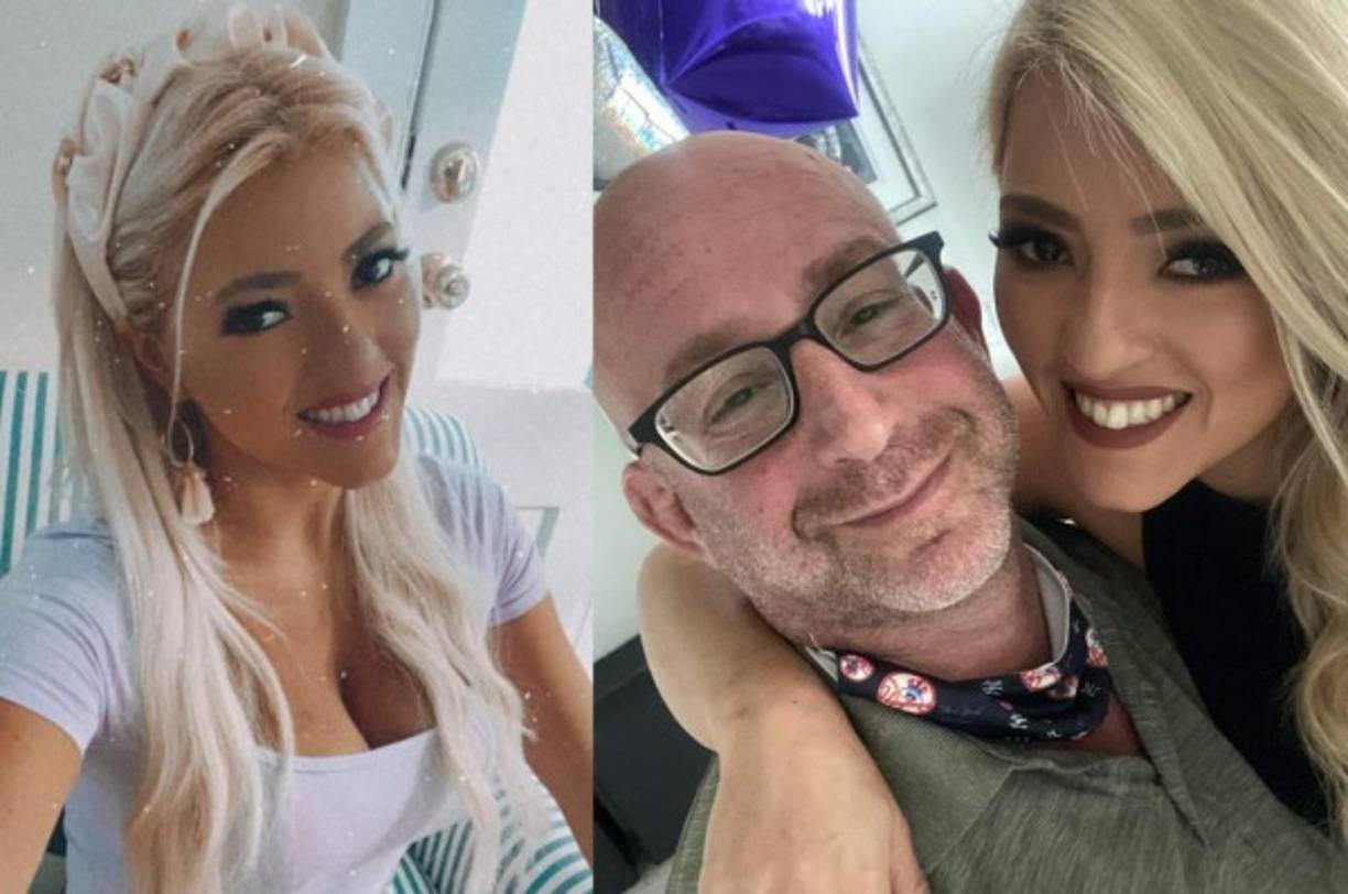 La periodista hondureña Debbie Bertrand, y su novio, se sumaron ayer a las celebraciones por el Día de Halloween.