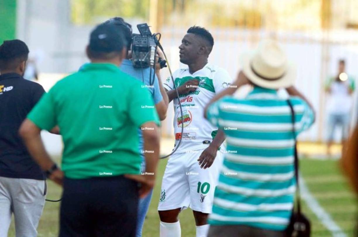 Edgard Álvarez agradeció a los aficionados del Platense todo su apoyo.