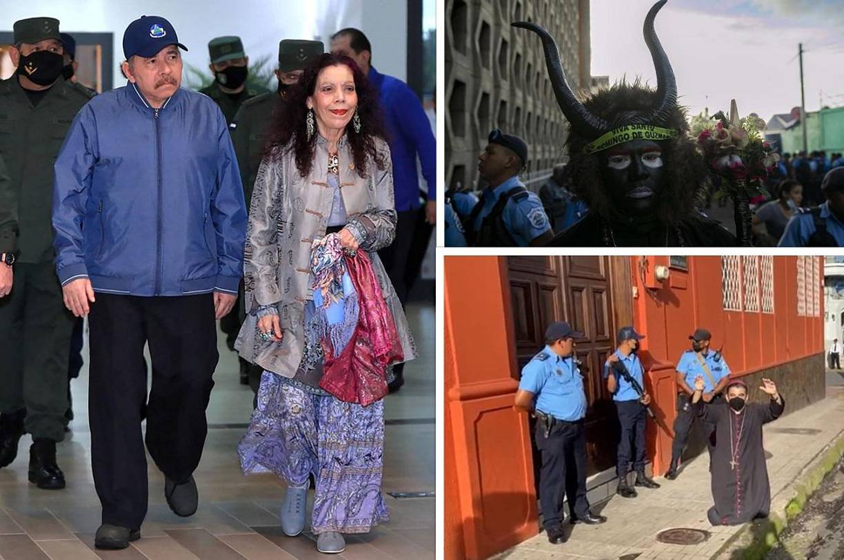 Arresto de sacerdotes, iglesias sitiadas y procesiones prohibidas son algunas de las más polémicas medidas del Gobierno de Daniel Ortega contra la Iglesia católica que causan indignación mundial.