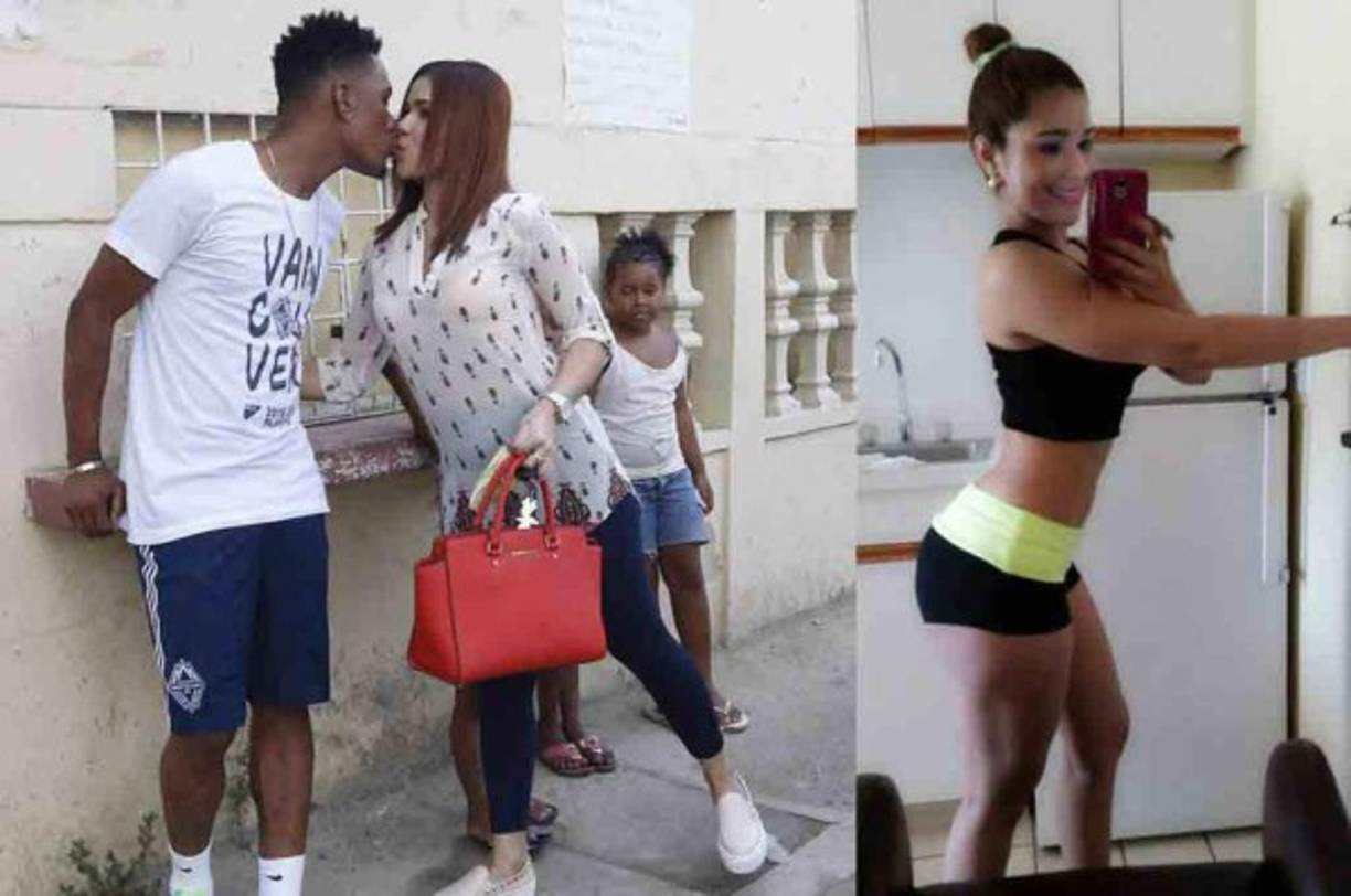 Cecilia Landa:Una bella bailarina que fue conquistada por el mediocampista Deiby Flores del Olimpia.