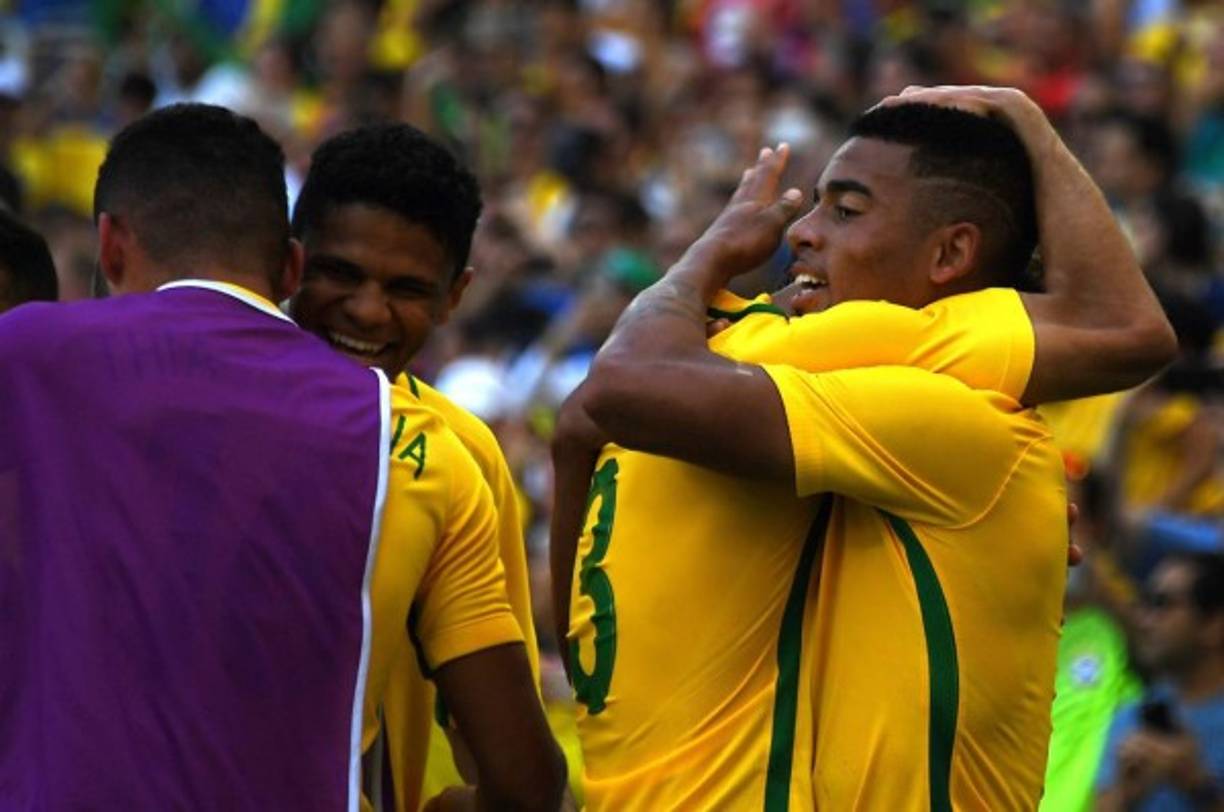 Los brasileños fueron dueños absolutos del primer tiempo.