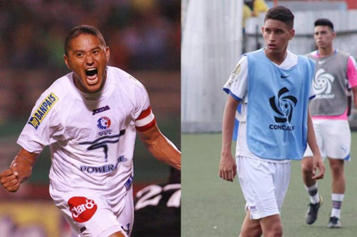 Wilmer Emannuel es hijo del 'Matador' Velásquez. Juega de delantero en las Reservas del Olimpia.
