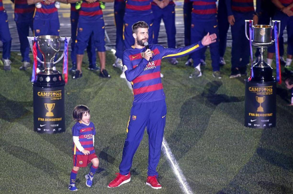 Gerard Piqu ganó, 30 títulos con la camiseta del Barça y 36 en total en su carrera deportiva.