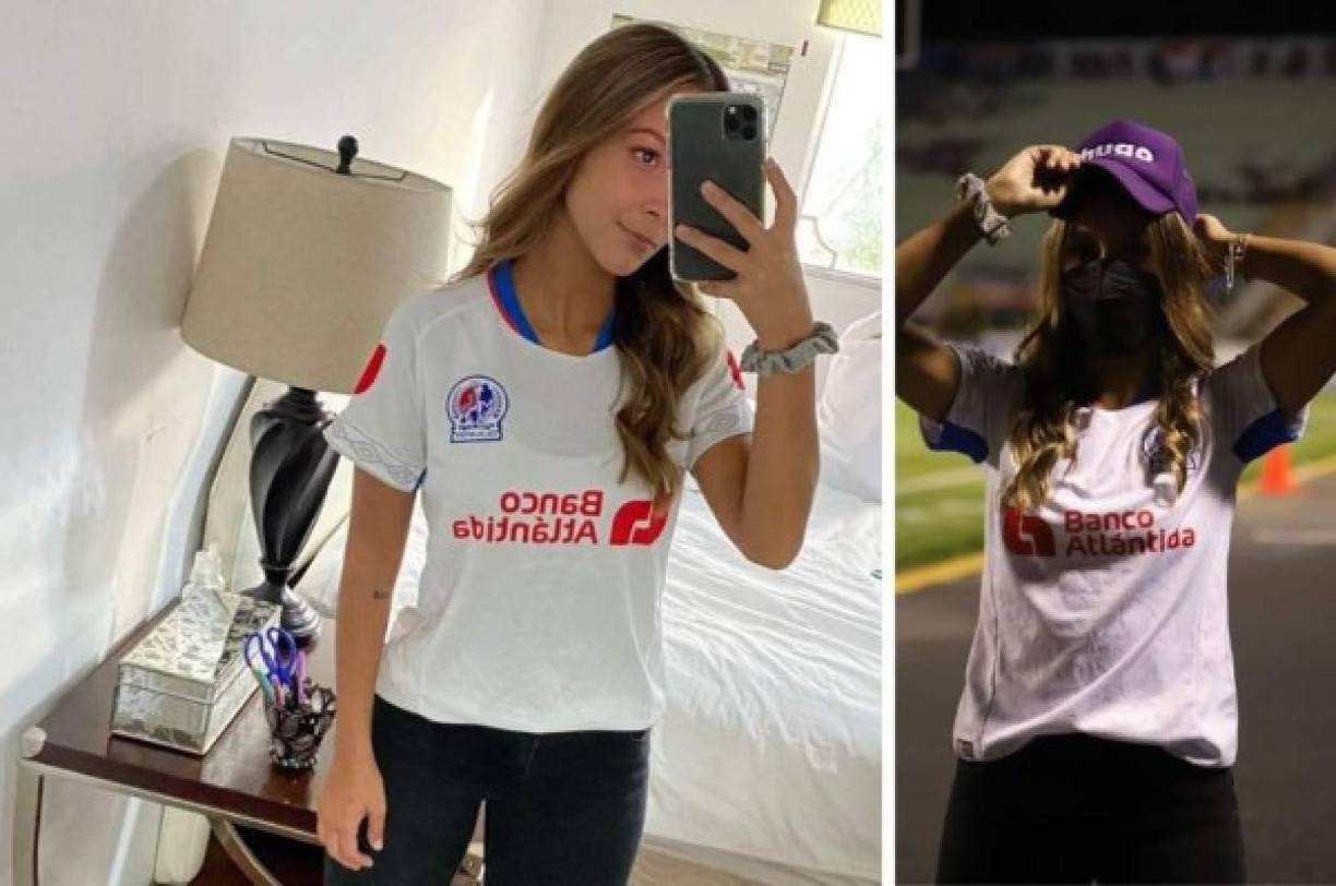 Nuni Joya - La linda maestra de TIK TOK es aficionada del Olimpia. Ella vive enamorada del Rey de Copas y uno de los equipos más grandes de Centroamérica.