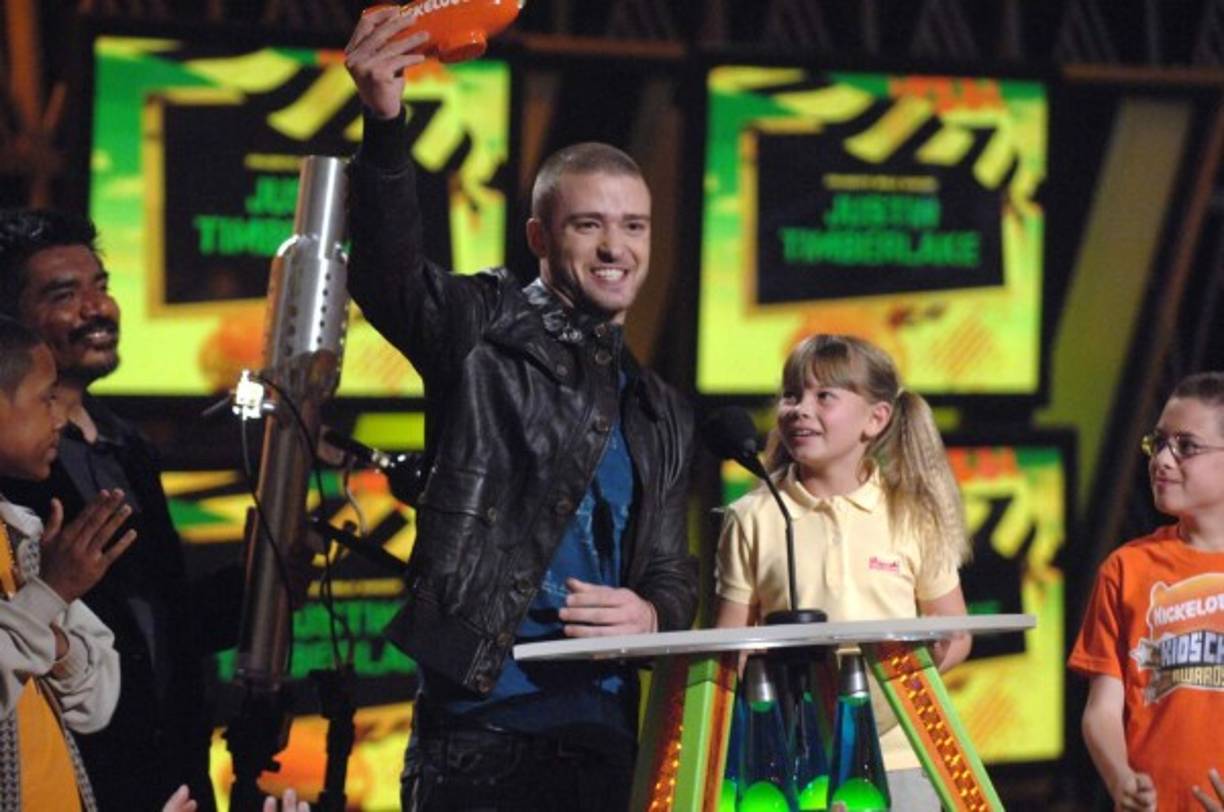 Bindi Irwin llegó a ser tan conocida que tuvo el privilegio de compartir con Justin Timberlake en los premios Nickelodeon.