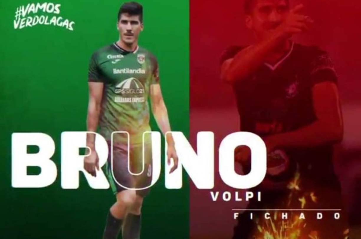 Bruno Volpi: El delantero argentino se une este viernes a los entrenamientos del Marathón. Llega procedente del Platense de Puerto Cortés en donde anotó siete goles.<br/>