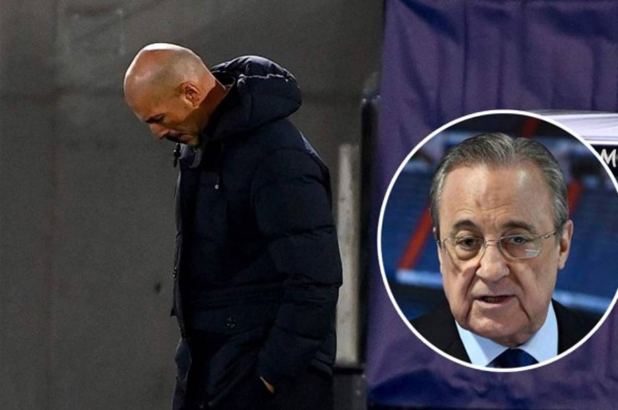 En el Real Madrid hay inquietud por los resultados de esta temporada y es inevitable que Zinedine Zidane sea puesto en el centro de la discusión.