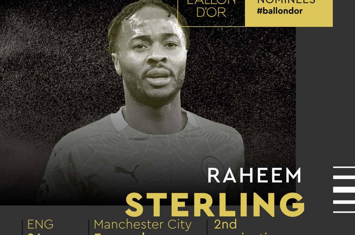 Raheem Sterling: Delantero inglés del Manchester City.