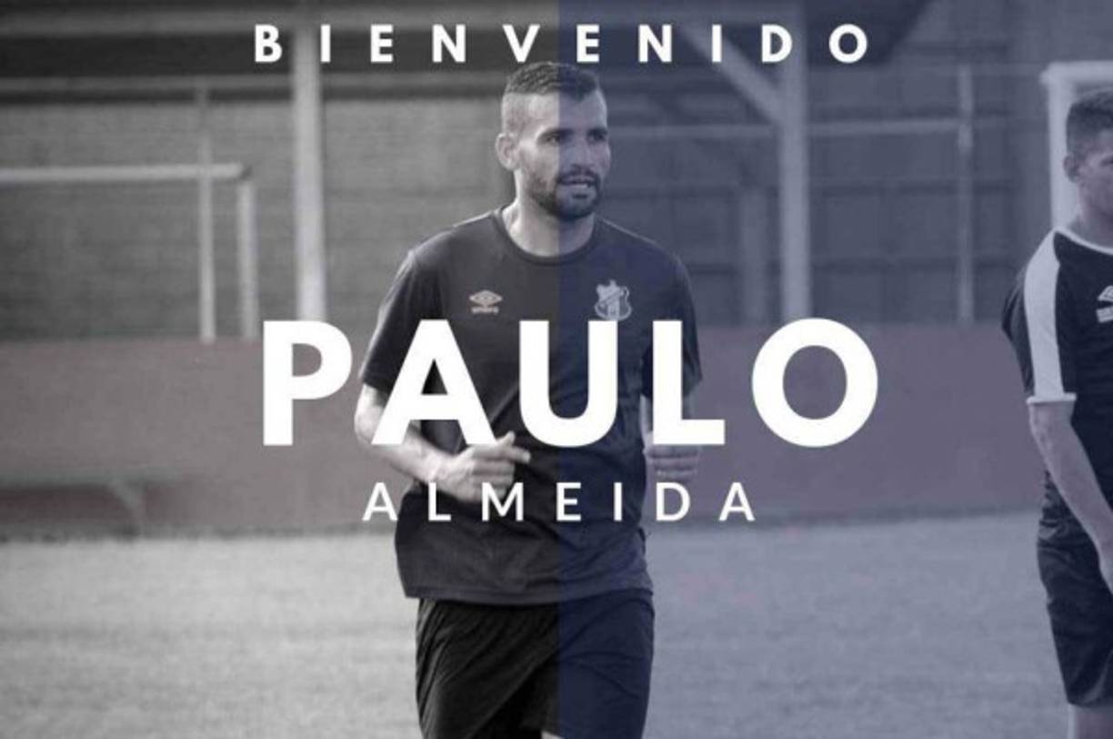 Paulo Almeida: El Honduras Progreso anunció la llegada del defensor brasileño que cuenta con 26 años de edad. El zaguero ha jugado en clubes como Cruzeiro EC, Vitória FC, Joiville FC y el Paraná FC.