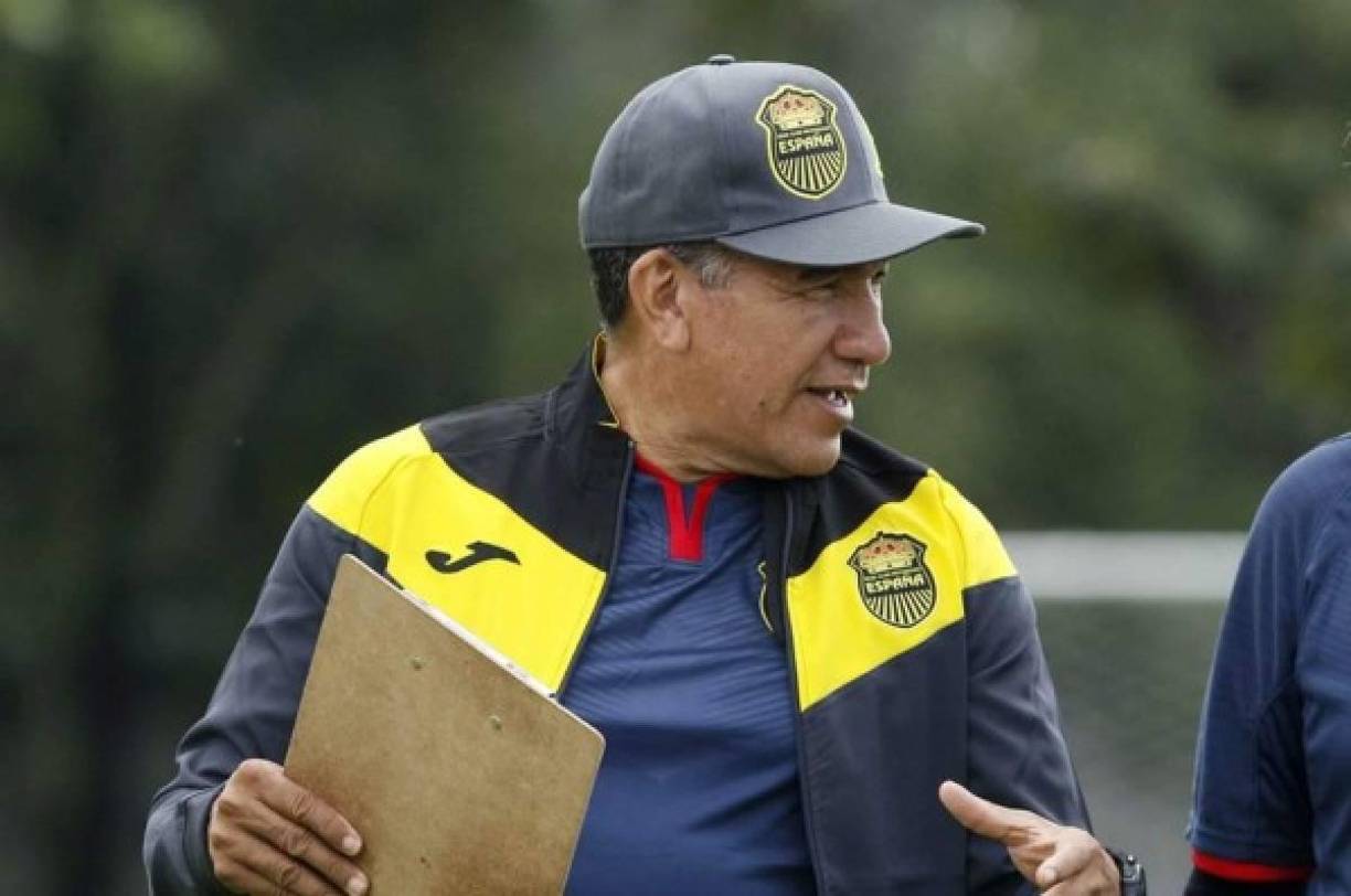 Emilson Soto, entrenador de la Sub-20 de Honduras.