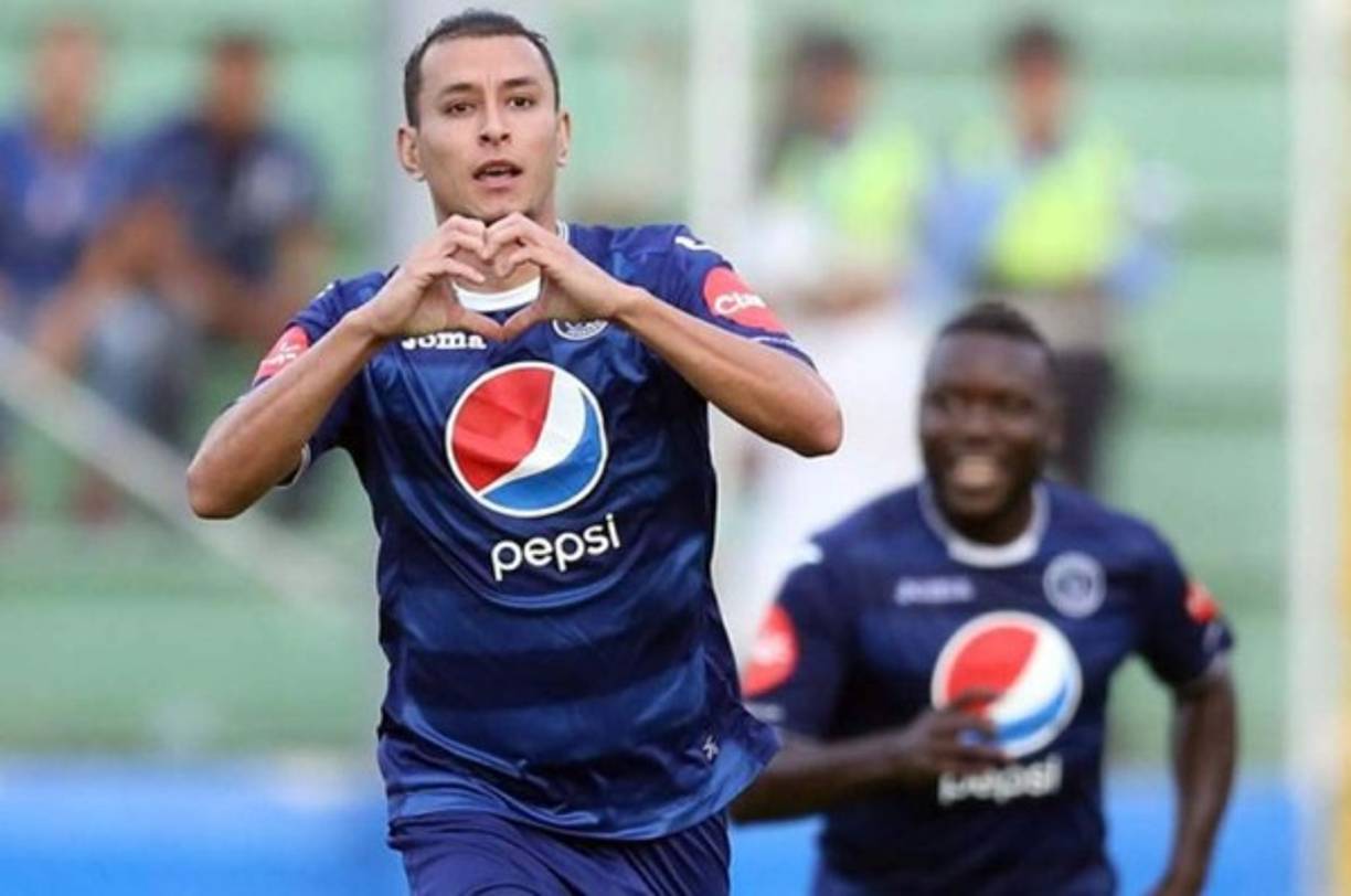 Erick Andino: El delantero finaliza su contrato con Motagua el próximo mes de junio.