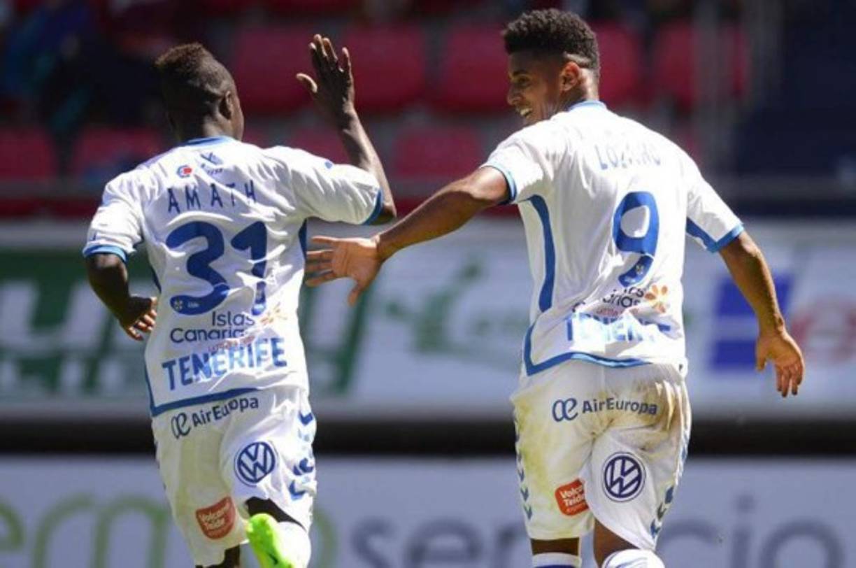 Anthony Lozano es el referente del Tenerife de la segunda división española por lo que lo quieren comprar.
