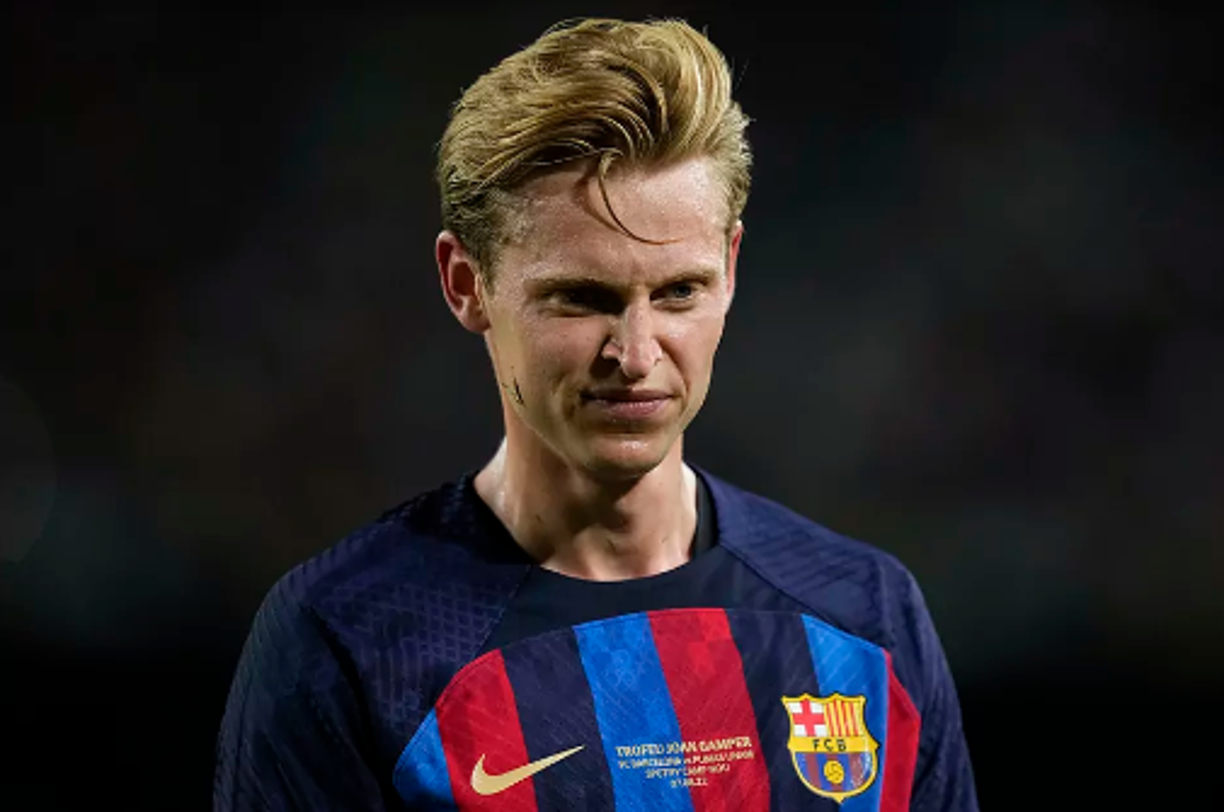 Para el duelo de la Copa del Rey, el Barcelona no podrá contar con cuatro piezas claves, uno de ellos Frenkie de Jong.