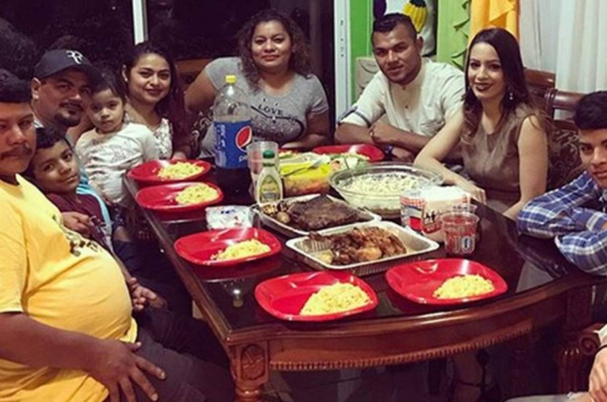 Mario Martínez también disfrutó la Navidad junto a su familia.