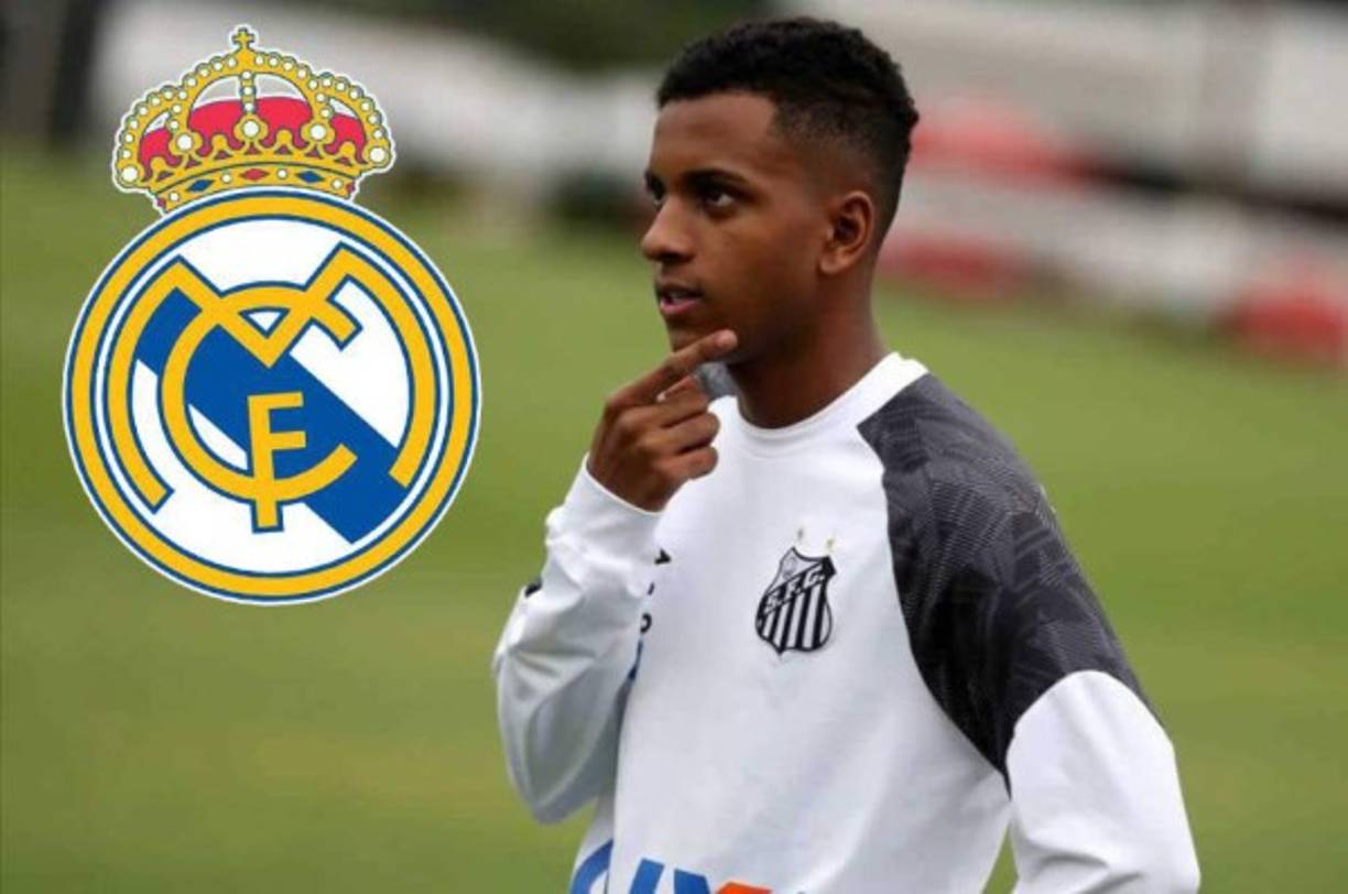 <br/><br/>Rodrygo Goes: El joven delantero brasileño será el primero en llegar al Real Madrid en la próxima temporada. Su llegada al club madridista se cerró por unos 45 millones de euros y se convirtió así en el de mayor valor jamás negociado por el Santos de Brasil.