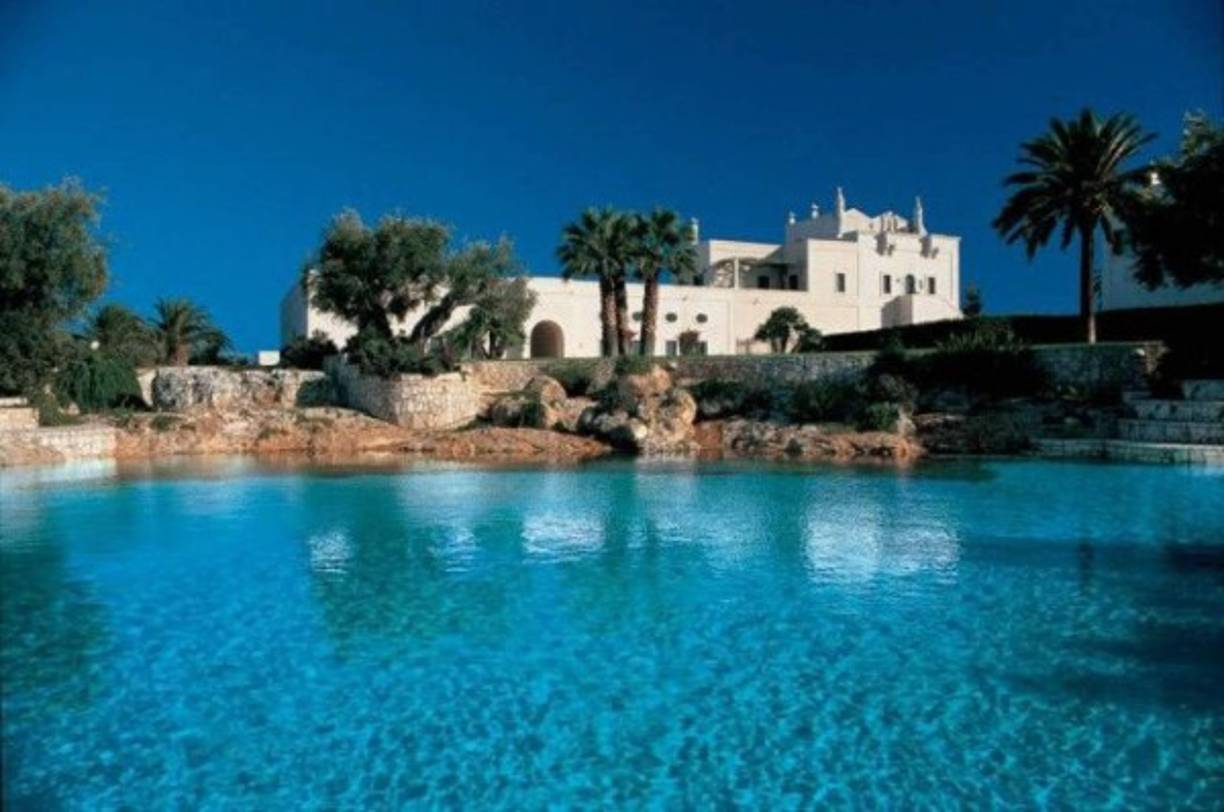 La finca de Borgo Egnazia puede acoger hasta 400 invitados en sus exclusivas villas.