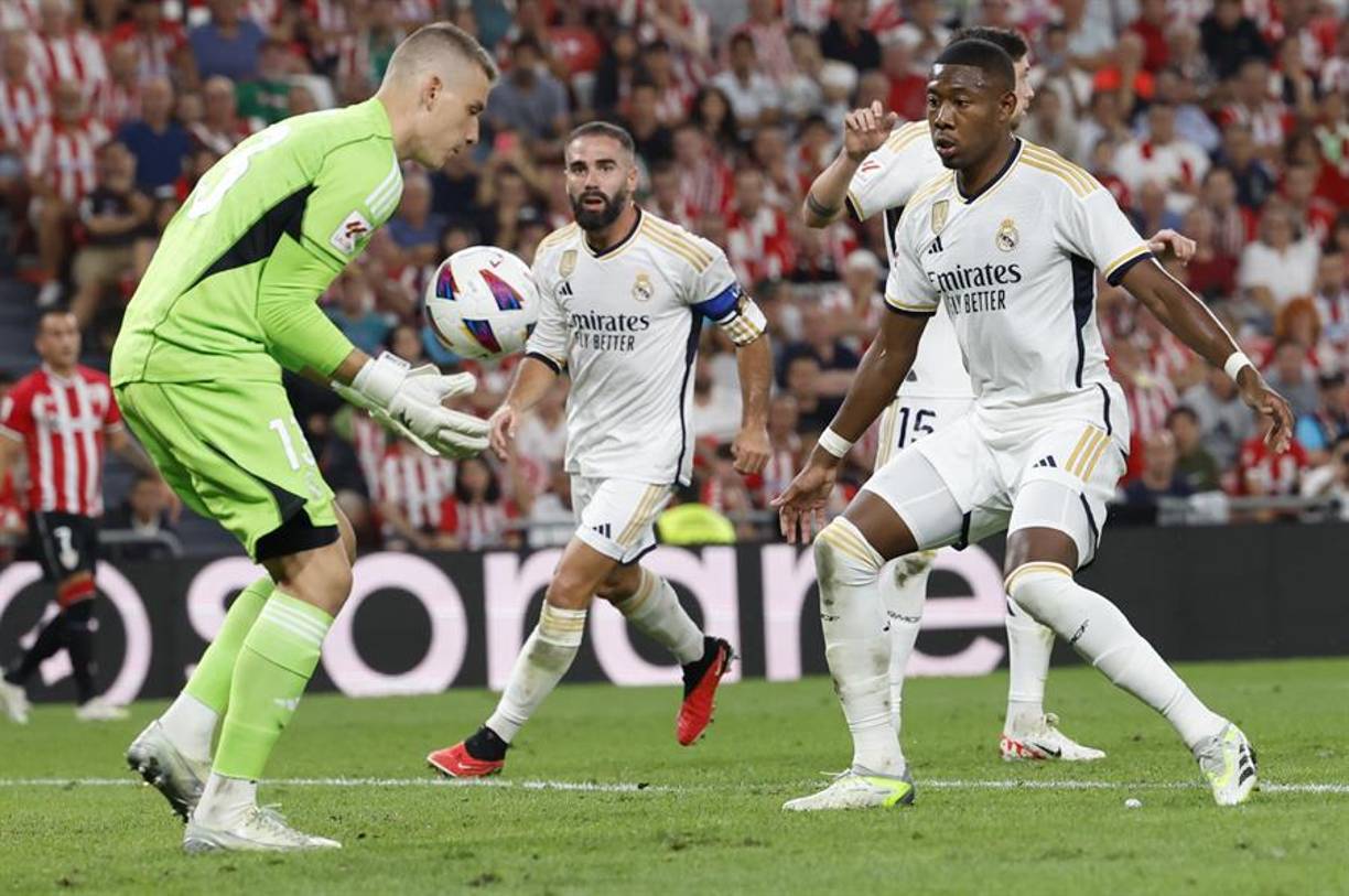 El Real Madrid se llevó los primeros tres puntos de la liga española ante un complicado rival. 