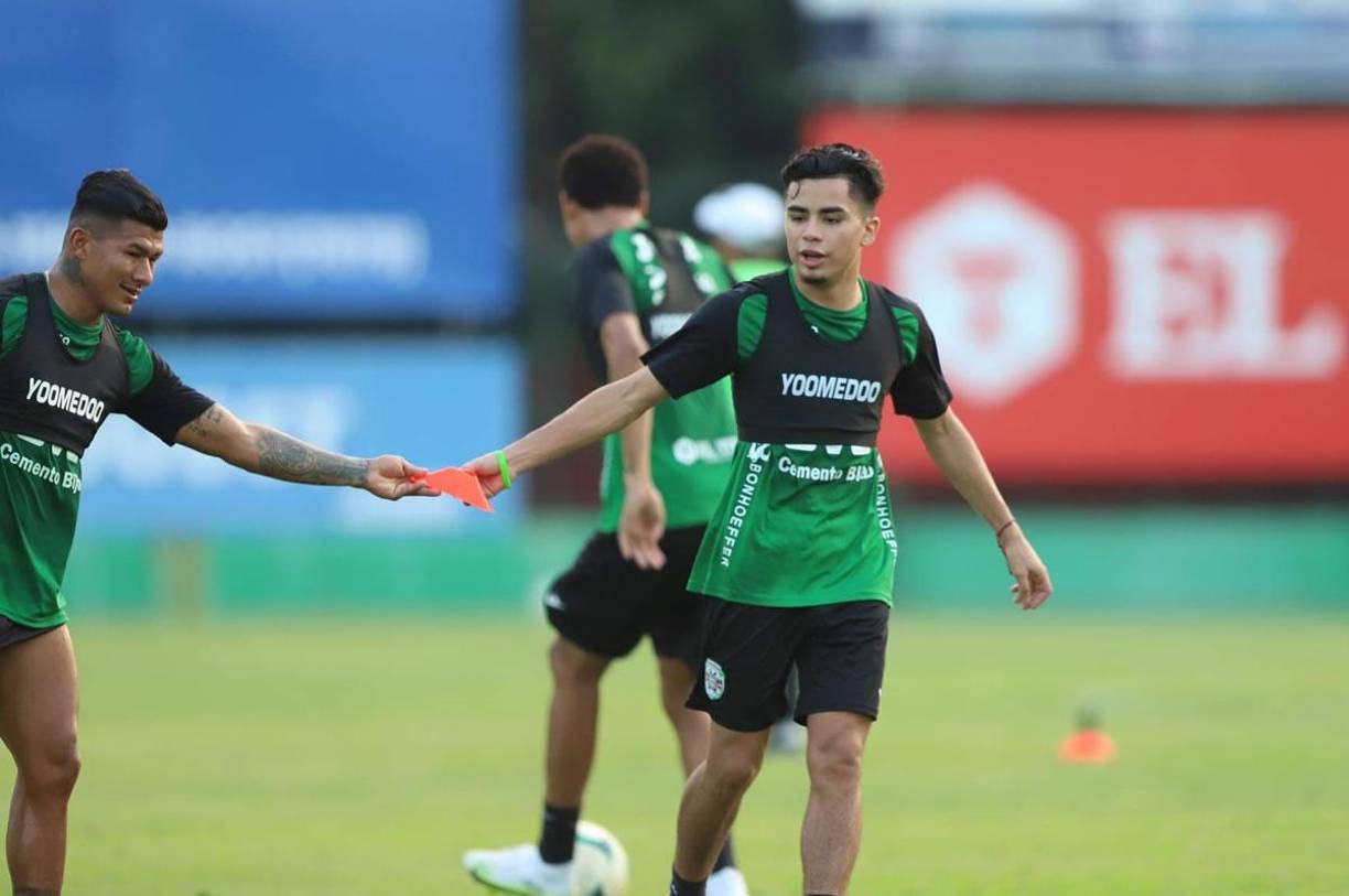 Iván ’El Chino’ López hizo dupla con Isaac Castillo en el primer entrenamiento de Marathón.