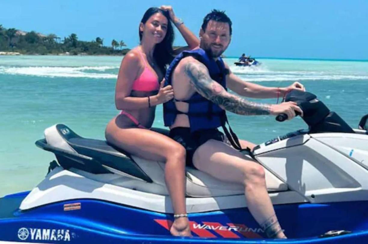 Lo cierto es que Messi y Antonela disfrutan de unas merecidas vacaciones en Estados Unidos.