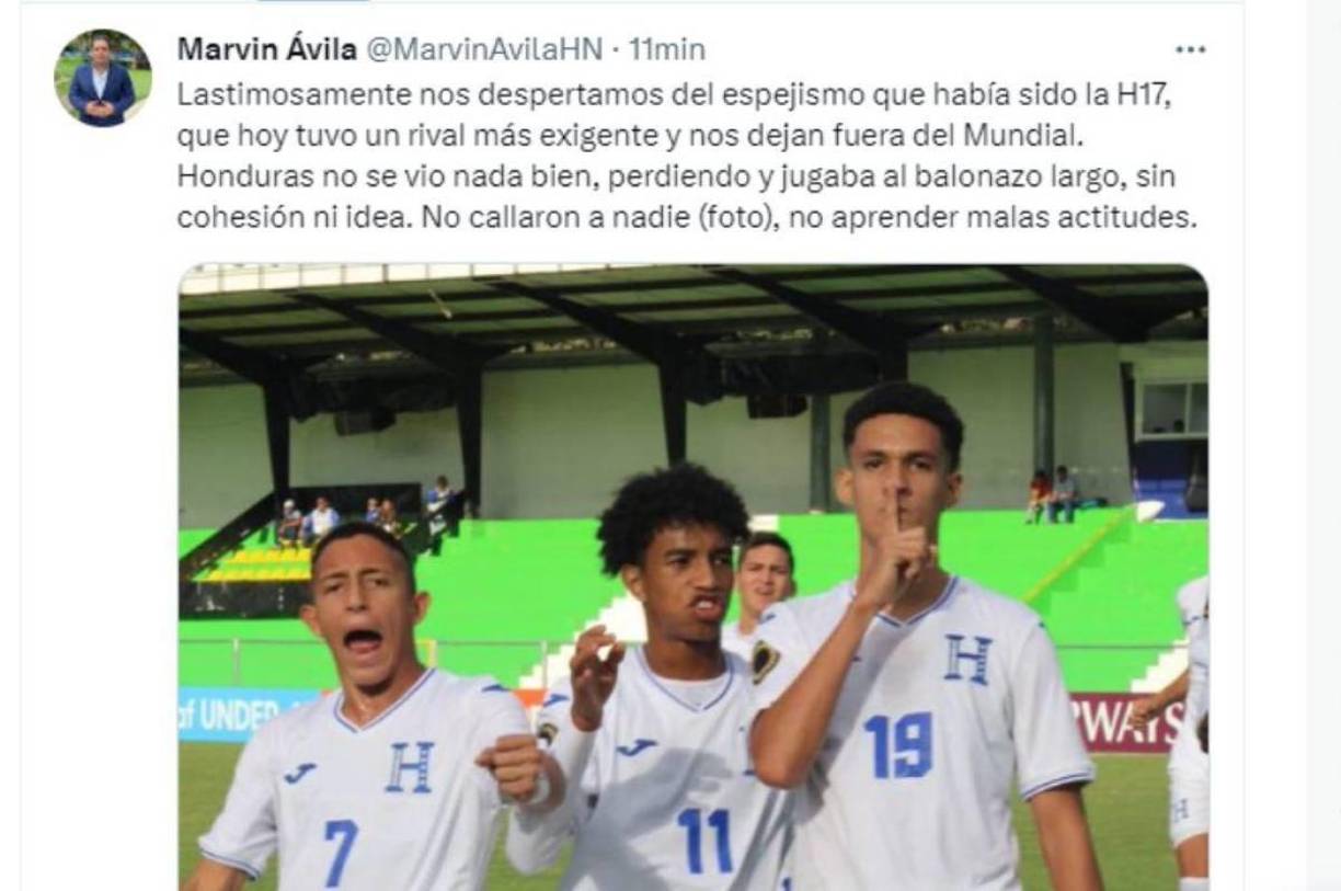 El periodista hondureño Marvin Ávila dio su valoración sobre la Sub-17 de Honduras.