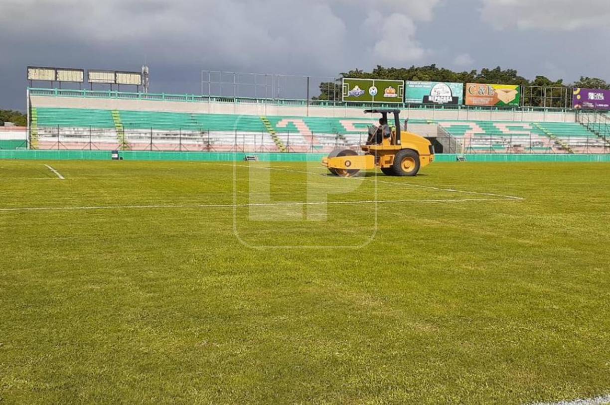 Los organizadores del evento dieron el visto bueno para que la ronda post fase de grupos se jugara en el estadio del Marathón, pero antes sufrió alguno retoques.
