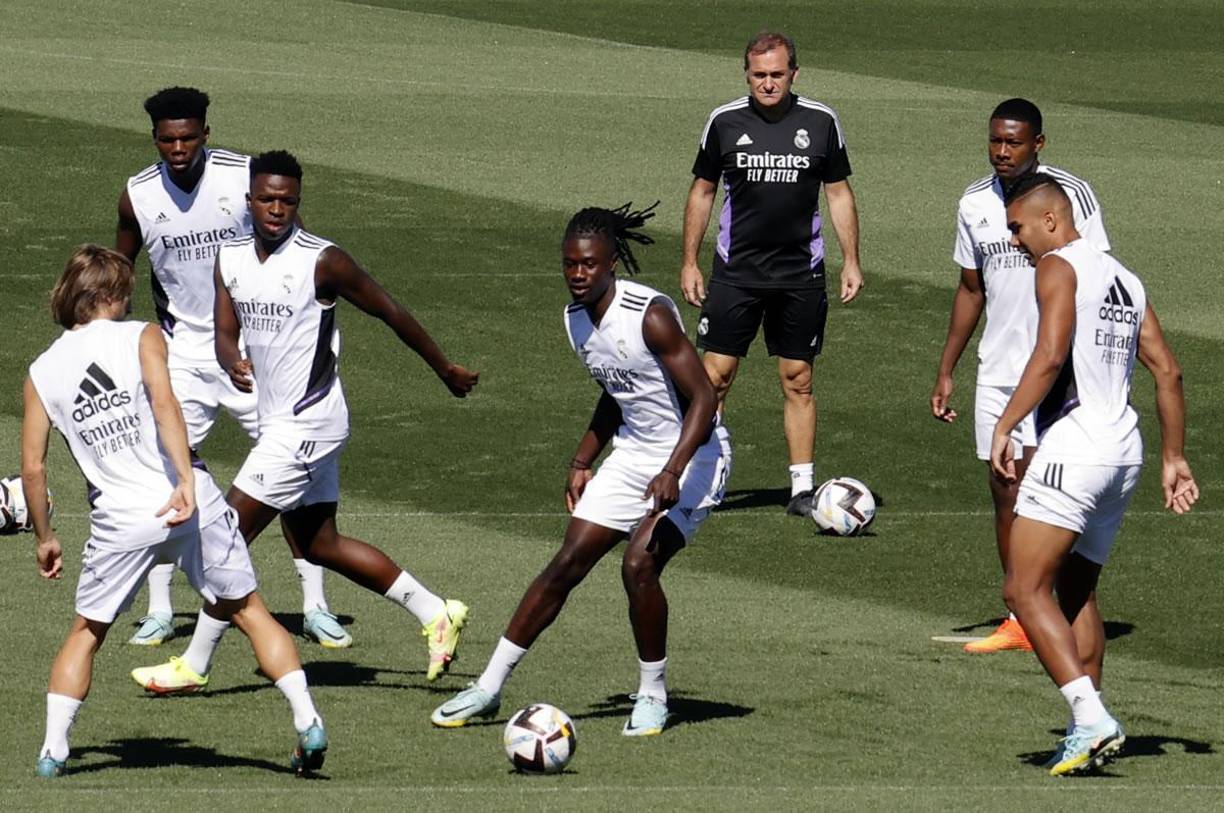Casemiro participó del último rondo como jugador del Real Madrid.