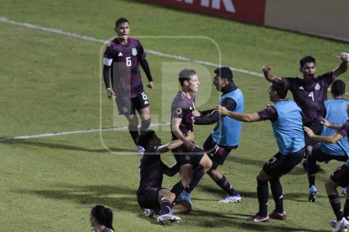 Pero... Esteban Lozano igualó el partido al 74’ y el sueño de estar en Indonesia 2024 estaba en el aire.