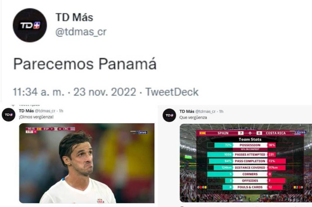 “Parecemos Panamá”, señaló TD Más.