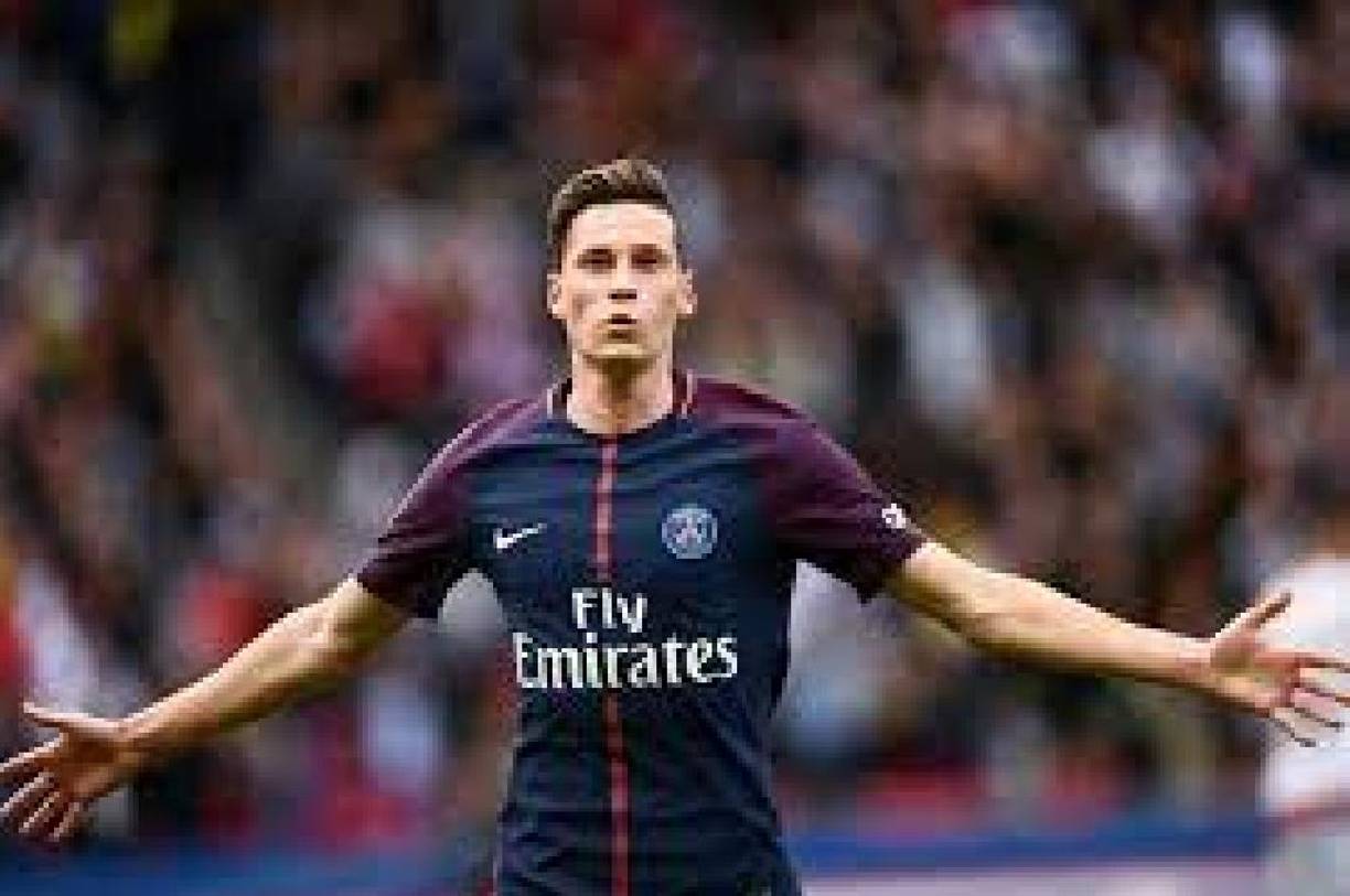 Julian Draxler, alemán que comenzo a vestir la camisa del rey de Francia en 2017.