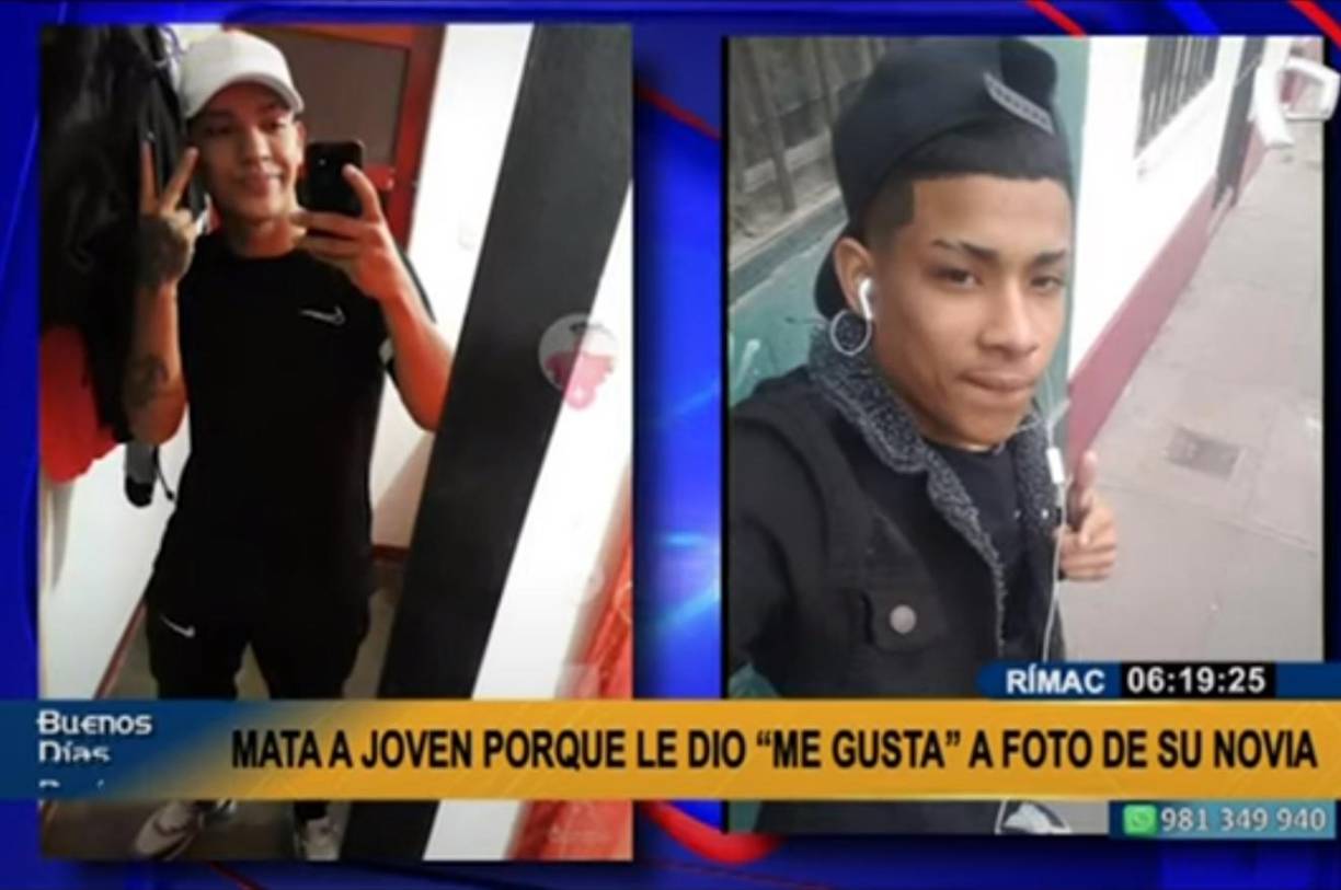 La familia de Jean Pool asegura que Carlos Alarcón Terán (derecha) “El mismo día de la misa ha ido a amenazar ahí también. Tenemos el video donde el dispara”, contó el padre de la víctima.