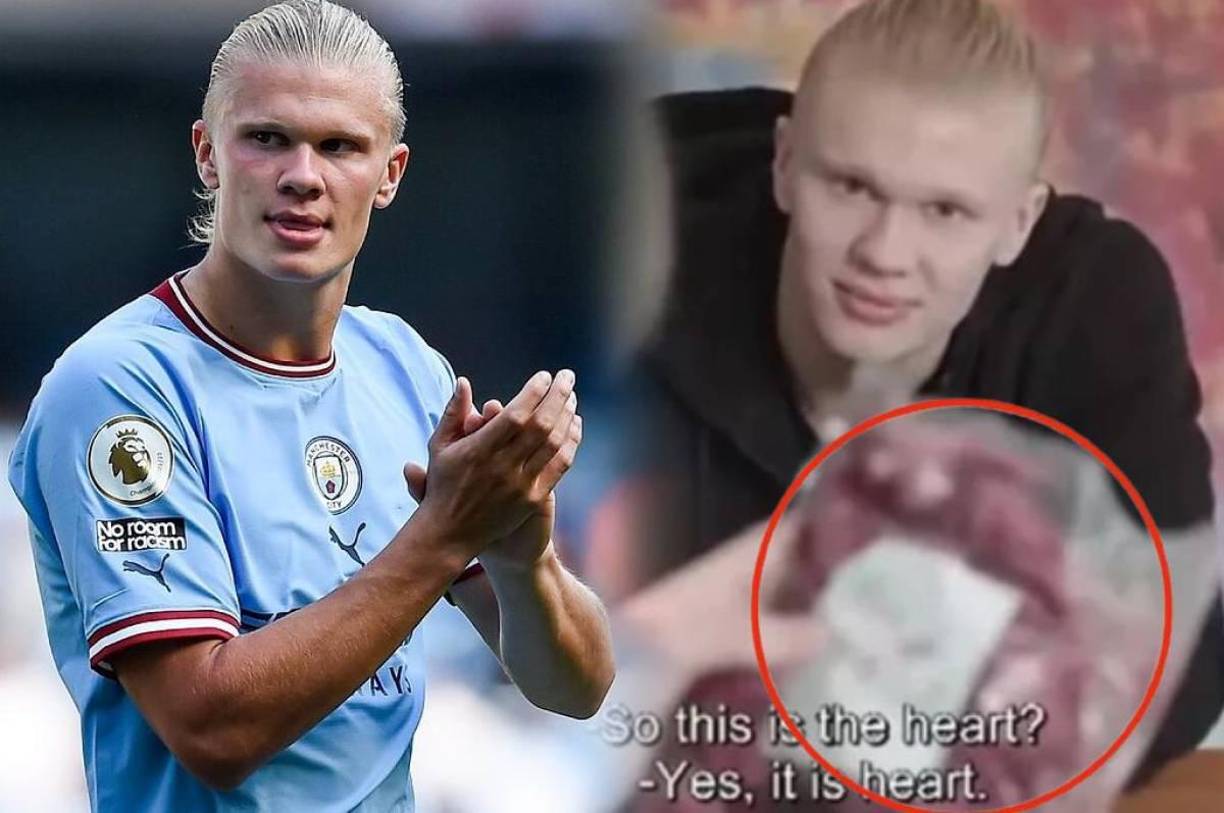 Comer hígados y corazones de vaca: la dieta de Haaland, la clave de su éxito